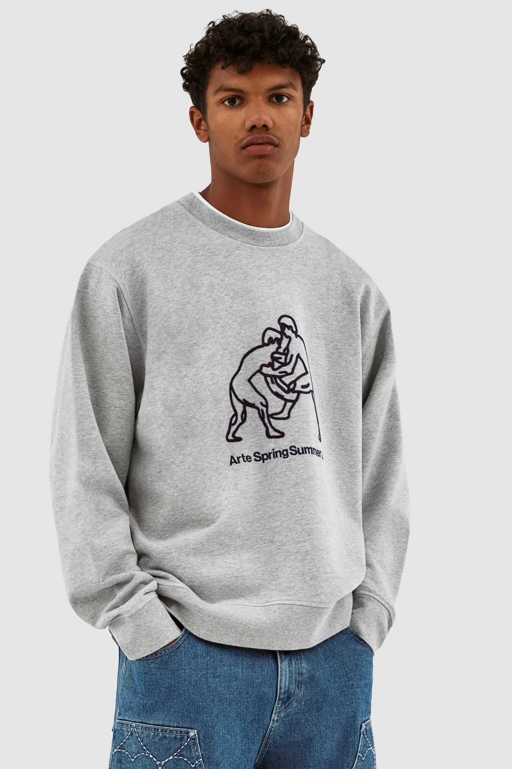 Fashion Carlos Fighters Crewneck Sweaters